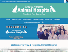 Tablet Screenshot of mybluecrossvet.com